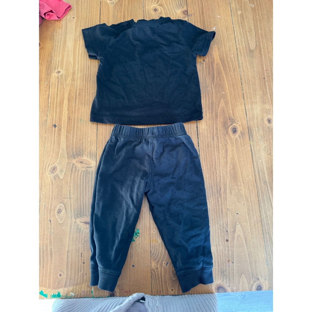 Black Boo Ghost Halloween Outfit Set Toddler Size‎ 12 Months